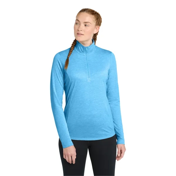 Sport-Tek Women's PosiCharge Tri-Blend Wicking 1/4-Zip Pu... - Sport-Tek Women's PosiCharge Tri-Blend Wicking 1/4-Zip Pu... - Image 17 of 29