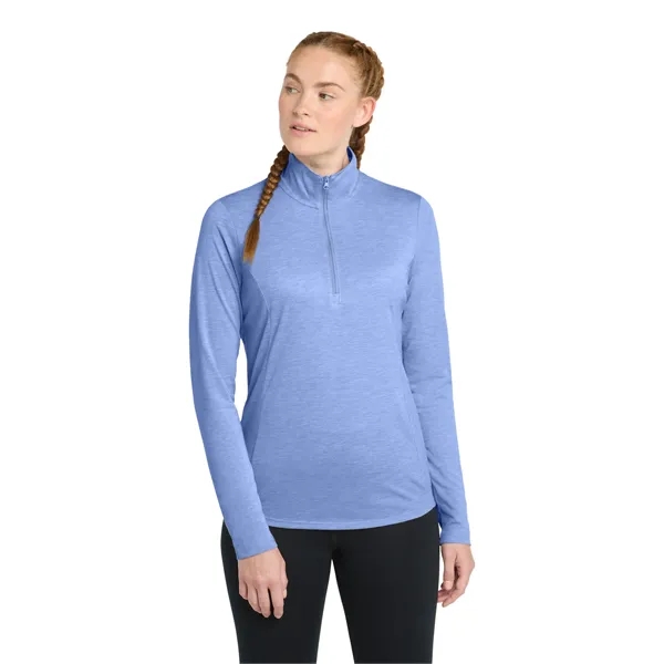 Sport-Tek Women's PosiCharge Tri-Blend Wicking 1/4-Zip Pu... - Sport-Tek Women's PosiCharge Tri-Blend Wicking 1/4-Zip Pu... - Image 27 of 29