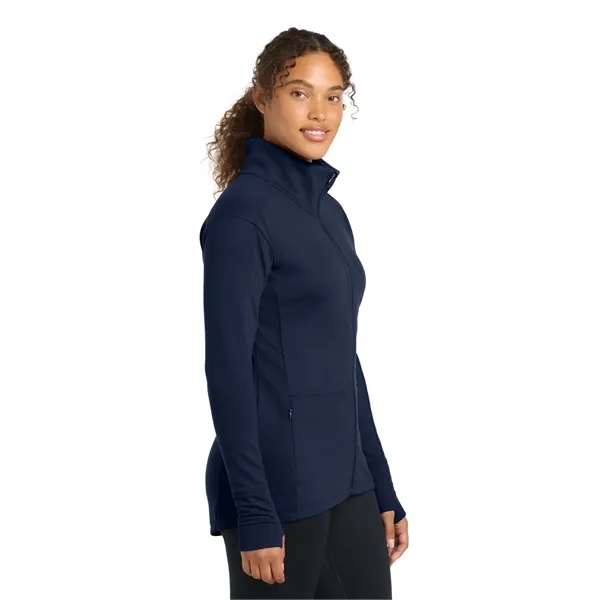 Sport-Tek Women's Sport-Wick Flex Fleece Full-Zip. - Sport-Tek Women's Sport-Wick Flex Fleece Full-Zip. - Image 16 of 24