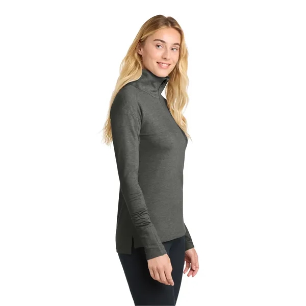 Sport-Tek Women's Sport-Wick Flex Fleece 1/4-Zip. - Sport-Tek Women's Sport-Wick Flex Fleece 1/4-Zip. - Image 7 of 30