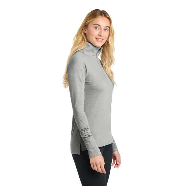 Sport-Tek Women's Sport-Wick Flex Fleece 1/4-Zip. - Sport-Tek Women's Sport-Wick Flex Fleece 1/4-Zip. - Image 11 of 30