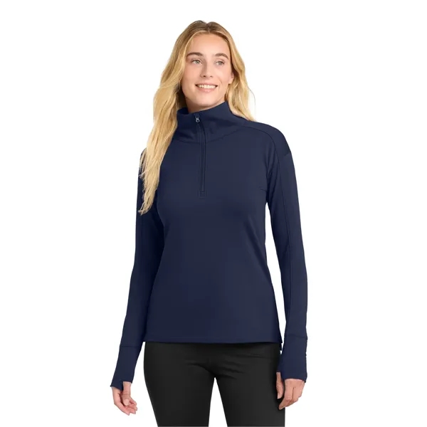 Sport-Tek Women's Sport-Wick Flex Fleece 1/4-Zip. - Sport-Tek Women's Sport-Wick Flex Fleece 1/4-Zip. - Image 14 of 30