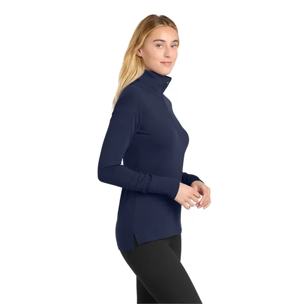 Sport-Tek Women's Sport-Wick Flex Fleece 1/4-Zip. - Sport-Tek Women's Sport-Wick Flex Fleece 1/4-Zip. - Image 16 of 30