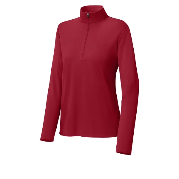 Sport-Tek Women's Micropique Sport-Wick 1/4-Zip - Sport-Tek Women's Micropique Sport-Wick 1/4-Zip - Image 8 of 34