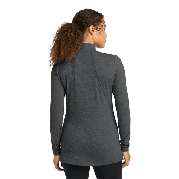 Sport-Tek Women's Exchange 1.5 Long Sleeve 1/2-Zip - Sport-Tek Women's Exchange 1.5 Long Sleeve 1/2-Zip - Image 6 of 19