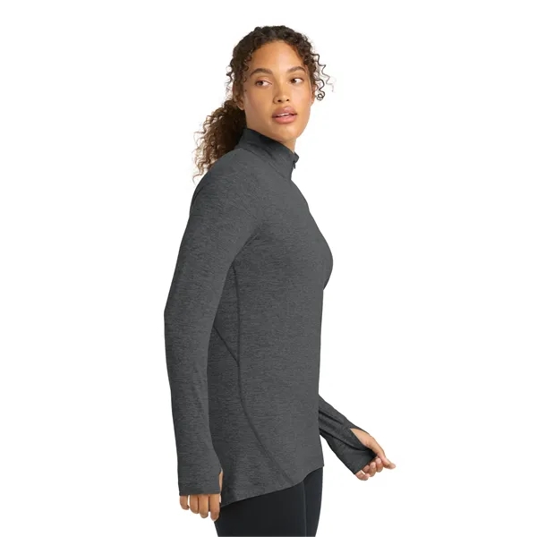 Sport-Tek Women's Exchange 1.5 Long Sleeve 1/2-Zip - Sport-Tek Women's Exchange 1.5 Long Sleeve 1/2-Zip - Image 7 of 19