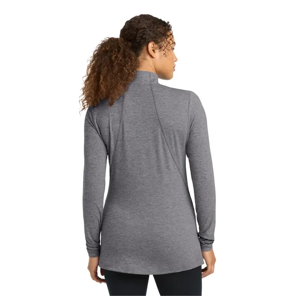 Sport-Tek Women's Exchange 1.5 Long Sleeve 1/2-Zip - Sport-Tek Women's Exchange 1.5 Long Sleeve 1/2-Zip - Image 11 of 19