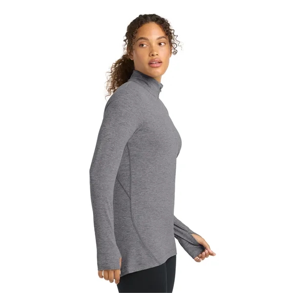 Sport-Tek Women's Exchange 1.5 Long Sleeve 1/2-Zip - Sport-Tek Women's Exchange 1.5 Long Sleeve 1/2-Zip - Image 12 of 19