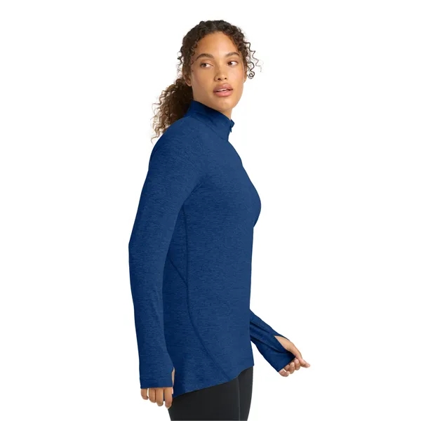 Sport-Tek Women's Exchange 1.5 Long Sleeve 1/2-Zip - Sport-Tek Women's Exchange 1.5 Long Sleeve 1/2-Zip - Image 17 of 19