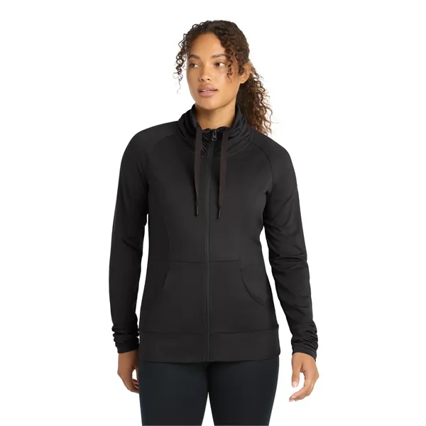 Sport-Tek Women's Sport-Wick Stretch Full-Zip Jacket. - Sport-Tek Women's Sport-Wick Stretch Full-Zip Jacket. - Image 0 of 24