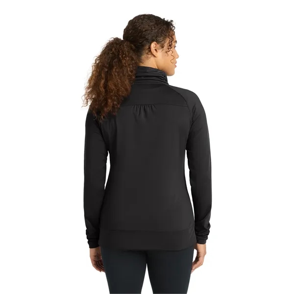 Sport-Tek Women's Sport-Wick Stretch Full-Zip Jacket. - Sport-Tek Women's Sport-Wick Stretch Full-Zip Jacket. - Image 1 of 24