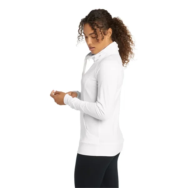 Sport-Tek Women's Sport-Wick Stretch Full-Zip Jacket. - Sport-Tek Women's Sport-Wick Stretch Full-Zip Jacket. - Image 18 of 24
