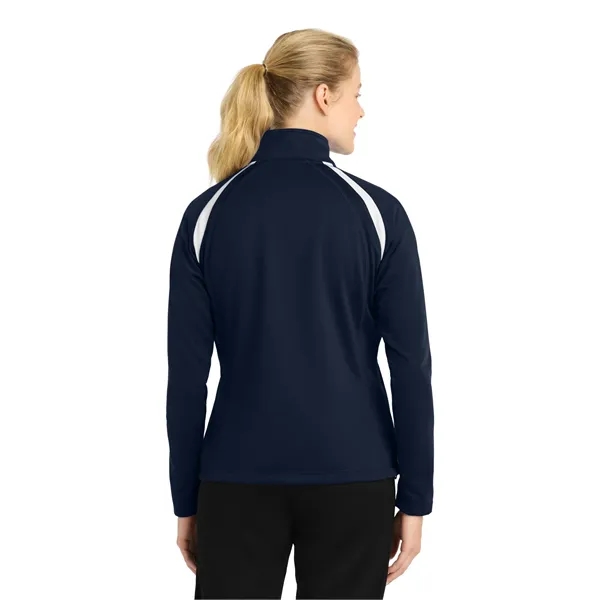 Sport-Tek Women's Tricot Track Jacket. - Sport-Tek Women's Tricot Track Jacket. - Image 11 of 13