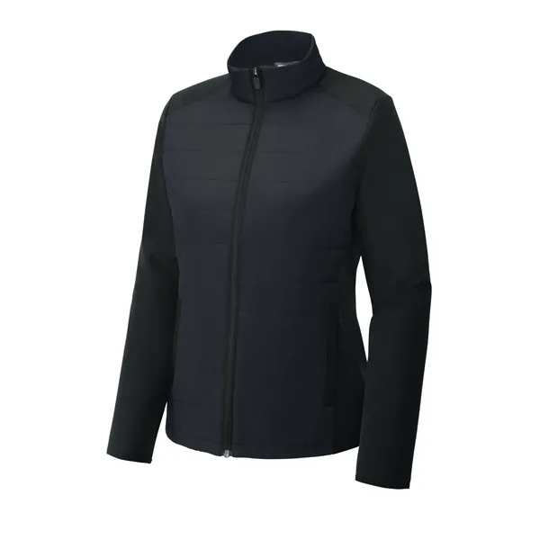 Sport-Tek Women's Teknical Hybrid Jacket - Sport-Tek Women's Teknical Hybrid Jacket - Image 3 of 14