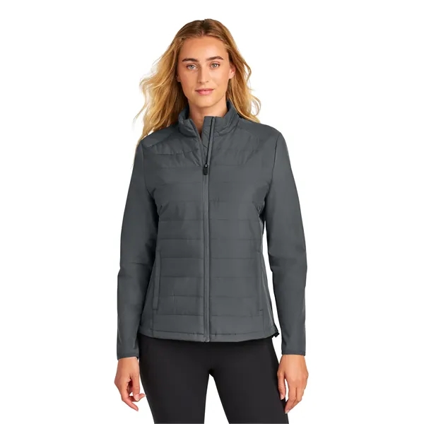 Sport-Tek Women's Teknical Hybrid Jacket - Sport-Tek Women's Teknical Hybrid Jacket - Image 4 of 14