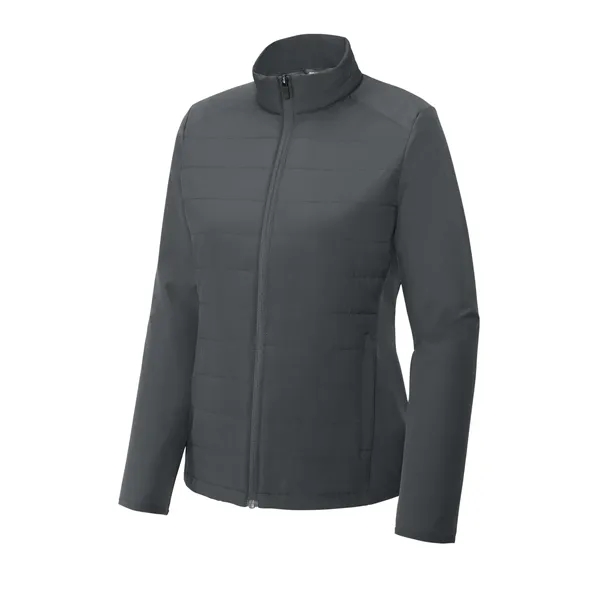 Sport-Tek Women's Teknical Hybrid Jacket - Sport-Tek Women's Teknical Hybrid Jacket - Image 7 of 14