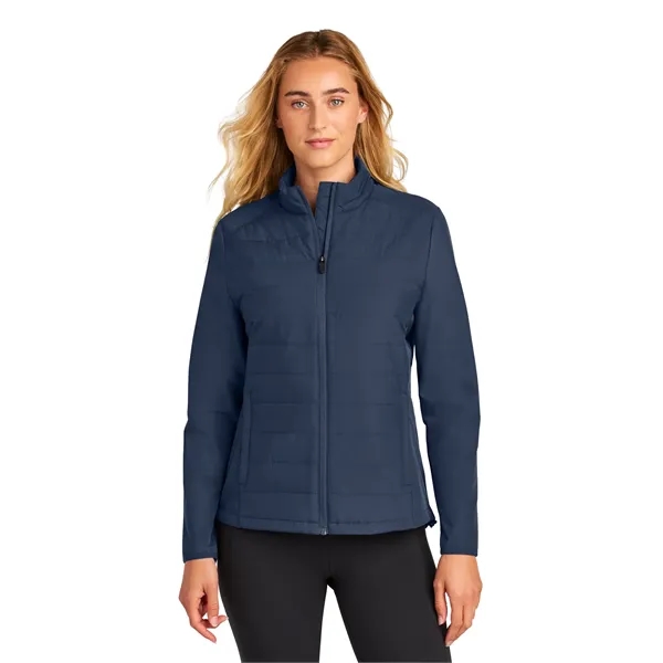 Sport-Tek Women's Teknical Hybrid Jacket - Sport-Tek Women's Teknical Hybrid Jacket - Image 9 of 14