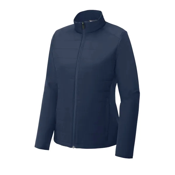 Sport-Tek Women's Teknical Hybrid Jacket - Sport-Tek Women's Teknical Hybrid Jacket - Image 12 of 14