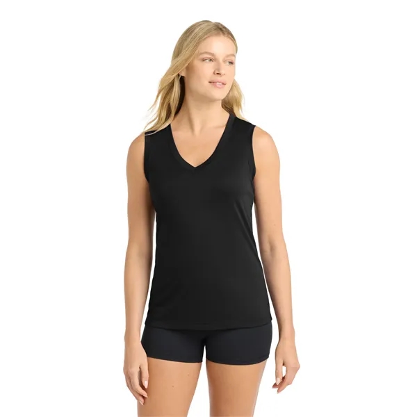 Sport-Tek Women's Sleeveless PosiCharge Competitor V-Neck...