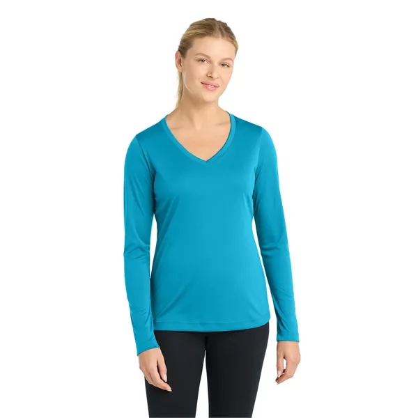 Sport-Tek Women's Long Sleeve PosiCharge Competitor V-Nec...