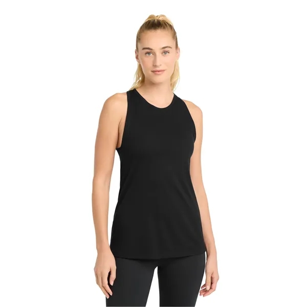 Custom Sport-Tek Women's PosiCharge Tri-Blend Wicking Tank.