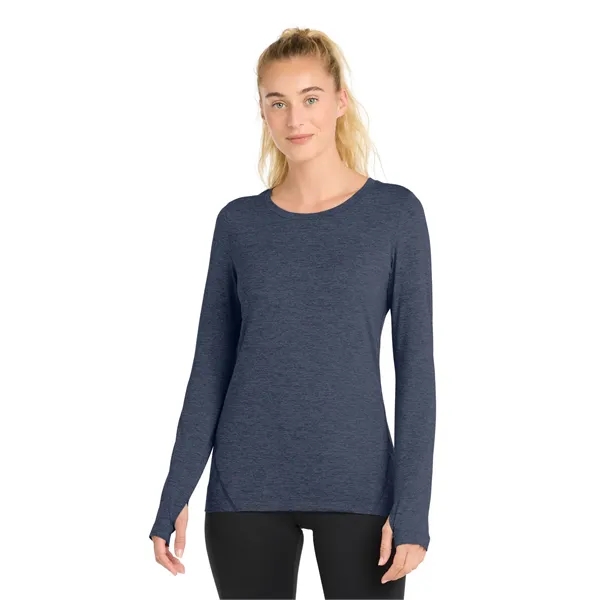 Sport-Tek Women's Exchange 1.5 Long Sleeve Crew