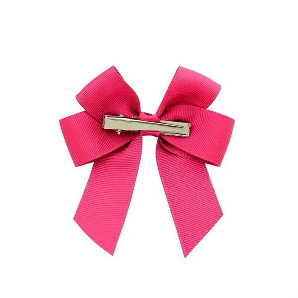 Kids Ribbon Bow Hair Clips - Kids Ribbon Bow Hair Clips - Image 2 of 7