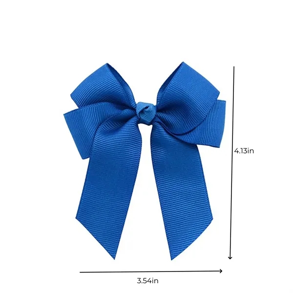 Kids Ribbon Bow Hair Clips - Kids Ribbon Bow Hair Clips - Image 3 of 7