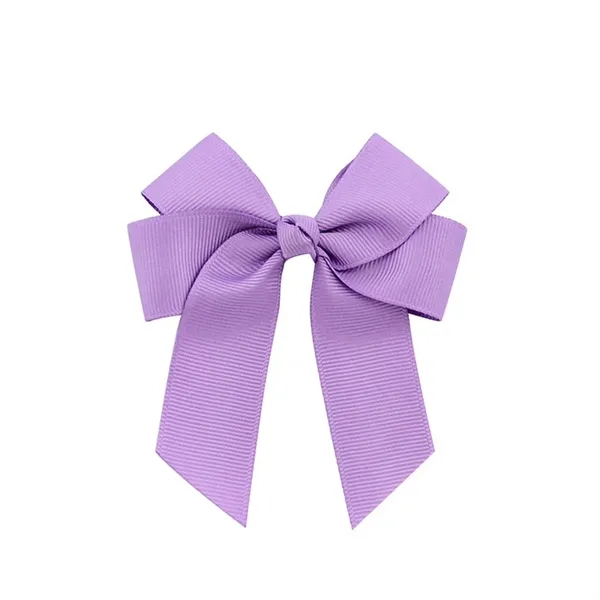 Kids Ribbon Bow Hair Clips - Kids Ribbon Bow Hair Clips - Image 6 of 7