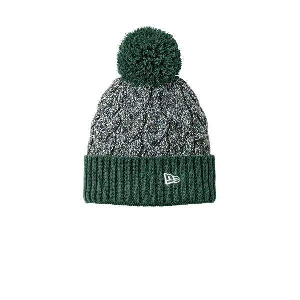 New Era Marled Knit Pom Beanie - New Era Marled Knit Pom Beanie - Image 0 of 8