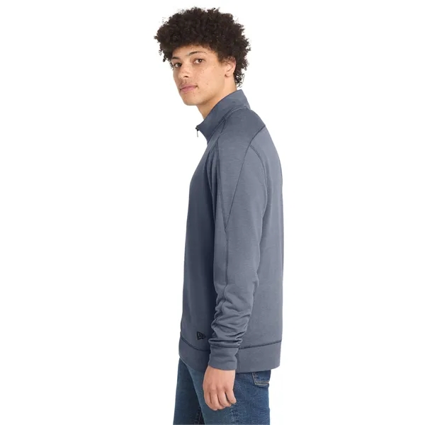 New Era Tri-Blend Fleece 1/4-Zip Pullover. - New Era Tri-Blend Fleece 1/4-Zip Pullover. - Image 6 of 18