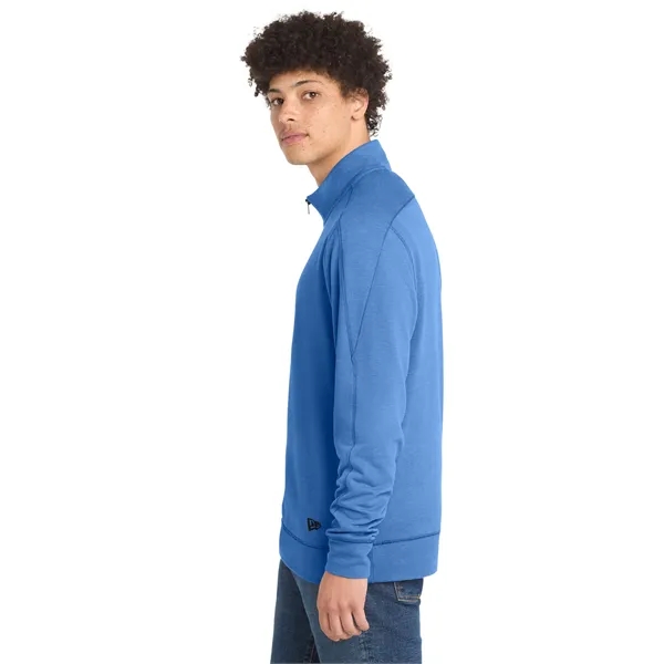 New Era Tri-Blend Fleece 1/4-Zip Pullover. - New Era Tri-Blend Fleece 1/4-Zip Pullover. - Image 12 of 18