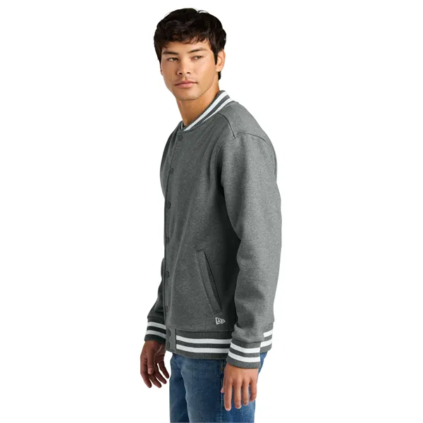New Era Varsity Heavyweight Fleece Jacket - New Era Varsity Heavyweight Fleece Jacket - Image 7 of 14