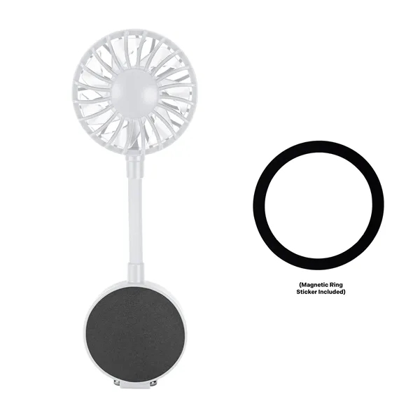 MagClip Type-C Rechargeable Fan - MagClip Type-C Rechargeable Fan - Image 9 of 12