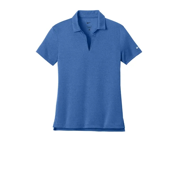 Nike Women's Dri-FIT Smooth Heather Polo - Nike Women's Dri-FIT Smooth Heather Polo - Image 7 of 18