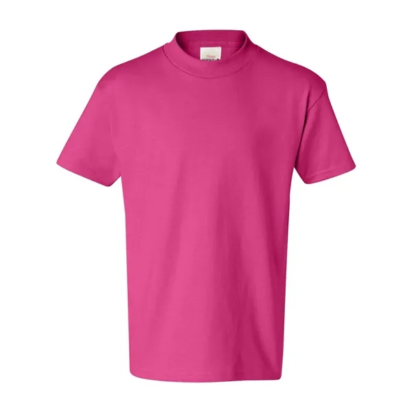 Hanes Youth Authentic T-Shirt - Hanes Youth Authentic T-Shirt - Image 75 of 80