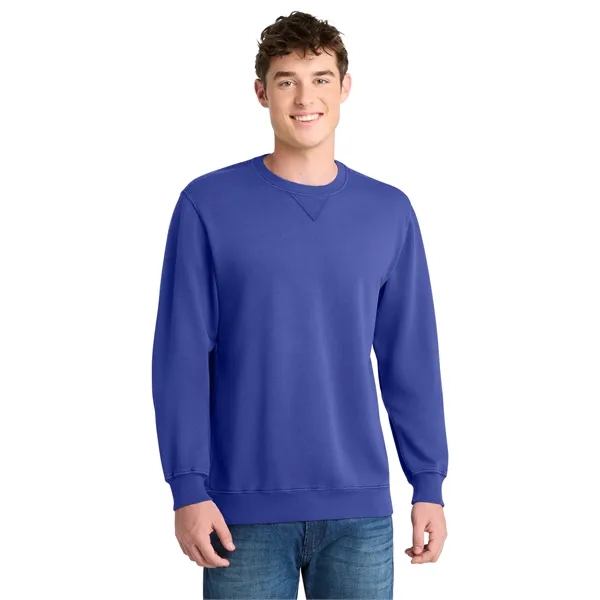 Port & Co Beach Wash Garment-Dyed Crewneck Sweatshirt - Port & Co Beach Wash Garment-Dyed Crewneck Sweatshirt - Image 56 of 90