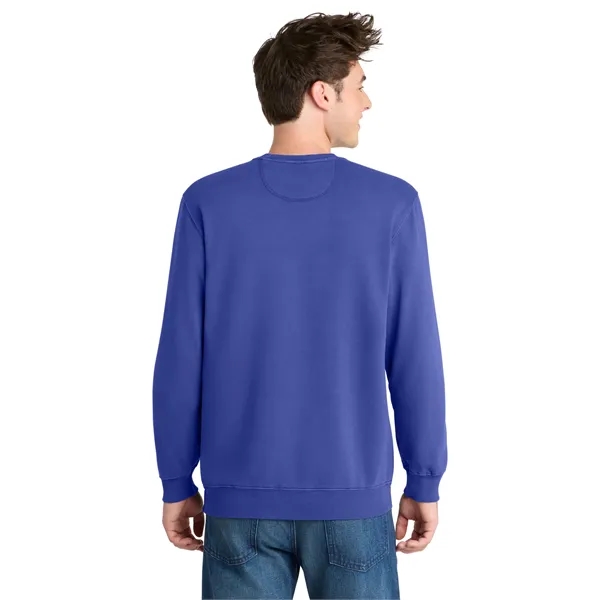 Port & Co Beach Wash Garment-Dyed Crewneck Sweatshirt - Port & Co Beach Wash Garment-Dyed Crewneck Sweatshirt - Image 57 of 90