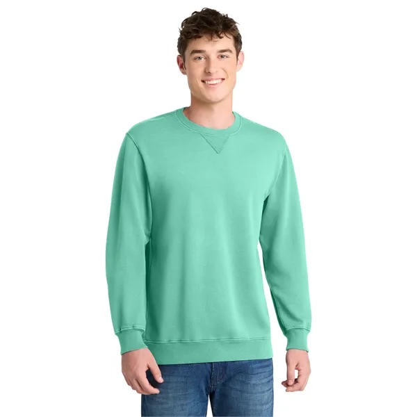 Port & Co Beach Wash Garment-Dyed Crewneck Sweatshirt - Port & Co Beach Wash Garment-Dyed Crewneck Sweatshirt - Image 81 of 90