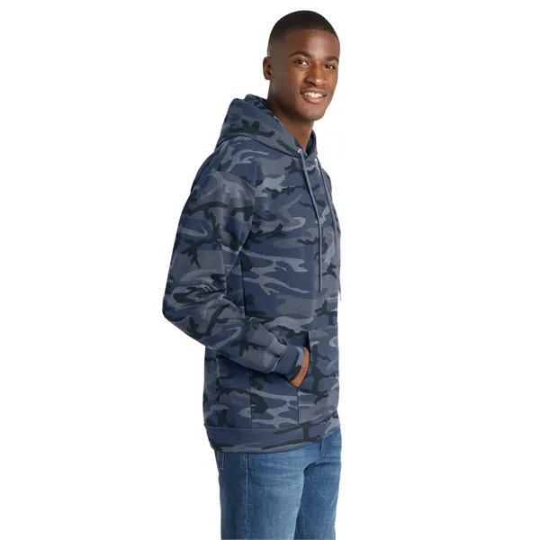 Port & Co Core Fleece Camo Pullover Hooded Sweatshirt. - Port & Co Core Fleece Camo Pullover Hooded Sweatshirt. - Image 36 of 38