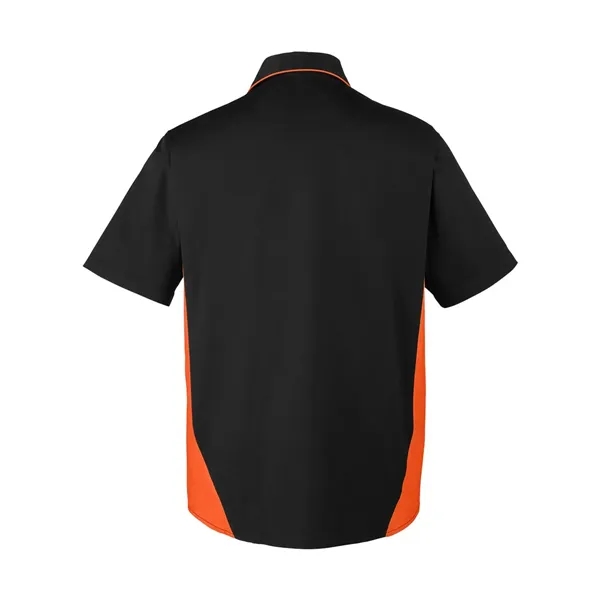 Harriton Men's Tall Flash IL Colorblock Shirt - Harriton Men's Tall Flash IL Colorblock Shirt - Image 6 of 10