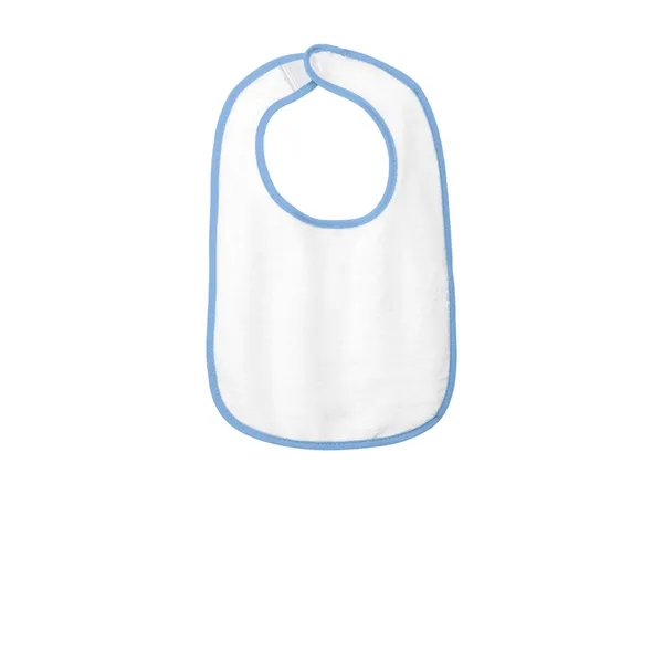 Rabbit Skins Infant Contrast Trim Terry Bib. - Rabbit Skins Infant Contrast Trim Terry Bib. - Image 2 of 7
