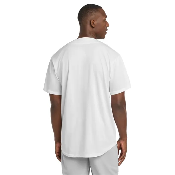 Sport-Tek PosiCharge Tough Mesh Full-Button Jersey. - Sport-Tek PosiCharge Tough Mesh Full-Button Jersey. - Image 20 of 29