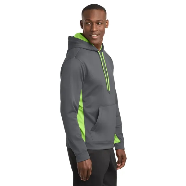 Sport-Tek Sport-Wick Fleece Colorblock Hooded Pullover. - Sport-Tek Sport-Wick Fleece Colorblock Hooded Pullover. - Image 26 of 33