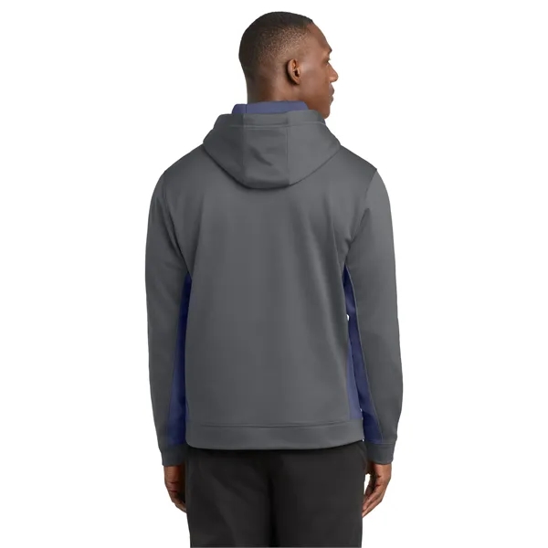 Sport-Tek Sport-Wick Fleece Colorblock Hooded Pullover. - Sport-Tek Sport-Wick Fleece Colorblock Hooded Pullover. - Image 30 of 33