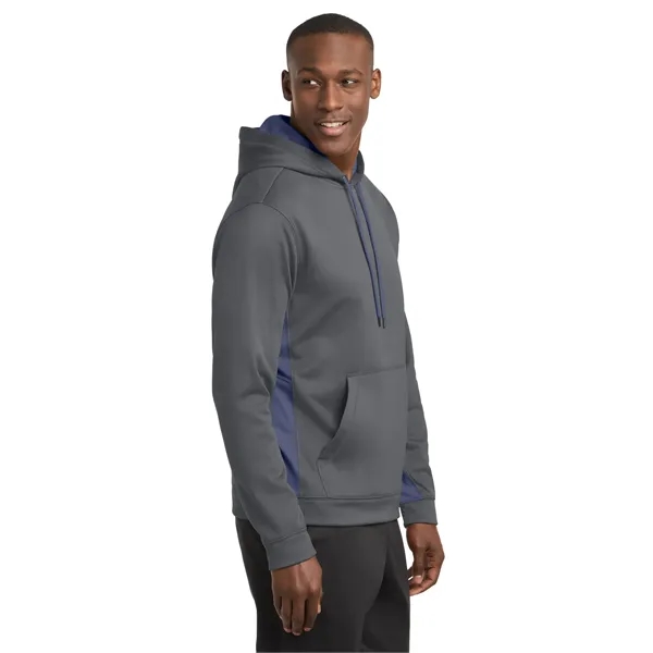 Sport-Tek Sport-Wick Fleece Colorblock Hooded Pullover. - Sport-Tek Sport-Wick Fleece Colorblock Hooded Pullover. - Image 31 of 33
