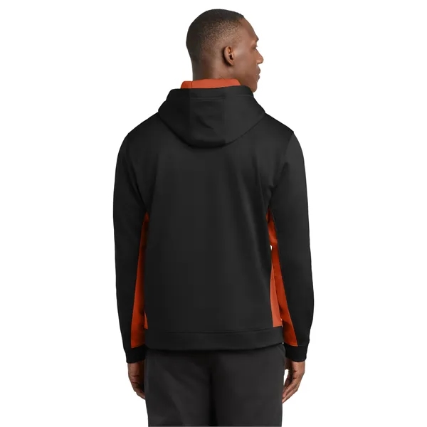 Sport-Tek Sport-Wick Fleece Colorblock Hooded Pullover. - Sport-Tek Sport-Wick Fleece Colorblock Hooded Pullover. - Image 6 of 33