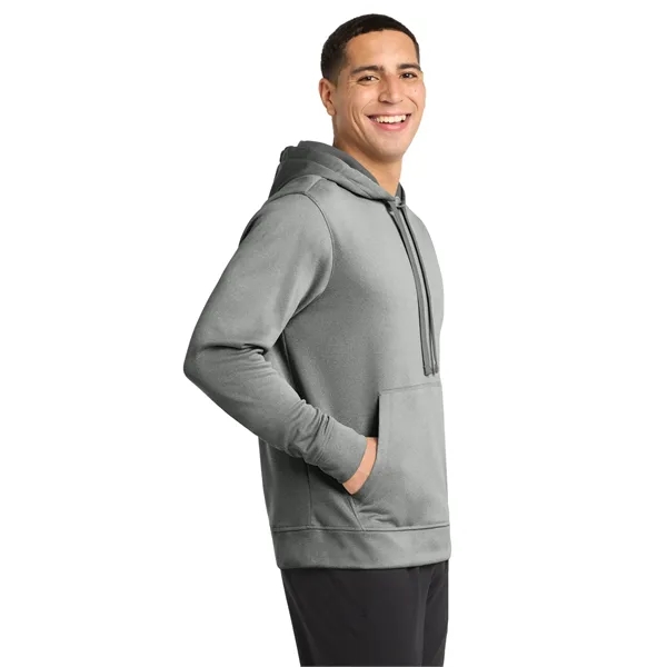 Sport-Tek PosiCharge Sport-Wick Heather Fleece Hooded Pul... - Sport-Tek PosiCharge Sport-Wick Heather Fleece Hooded Pul... - Image 6 of 13