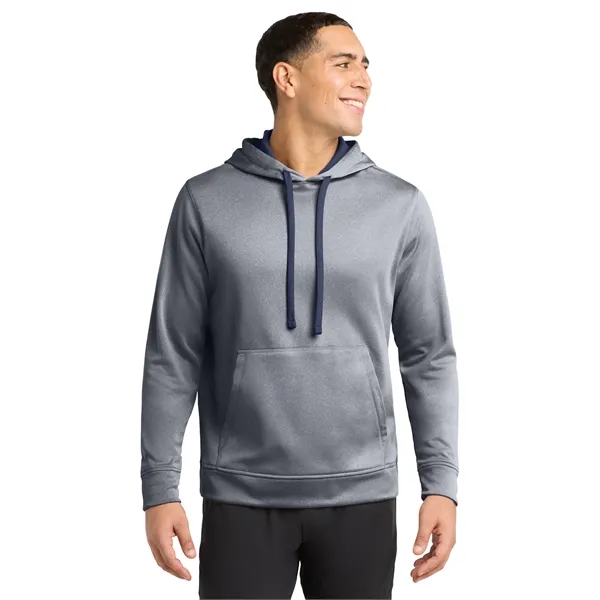 Sport-Tek PosiCharge Sport-Wick Heather Fleece Hooded Pul... - Sport-Tek PosiCharge Sport-Wick Heather Fleece Hooded Pul... - Image 7 of 13