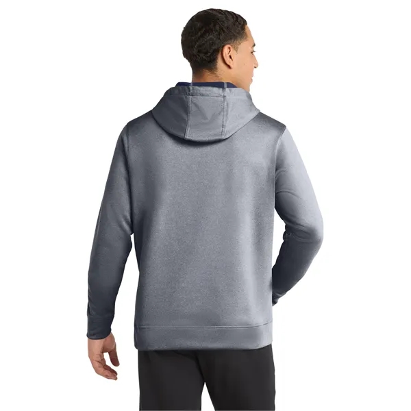 Sport-Tek PosiCharge Sport-Wick Heather Fleece Hooded Pul... - Sport-Tek PosiCharge Sport-Wick Heather Fleece Hooded Pul... - Image 8 of 13